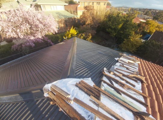Tile to Metal Re-Roof Canberra