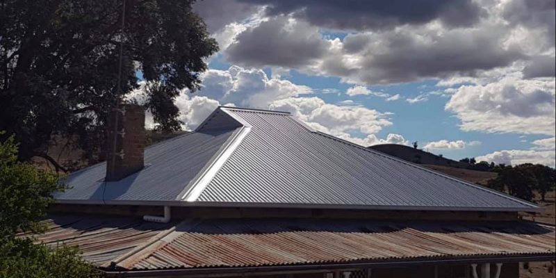 Colorbond roofing in Canberra