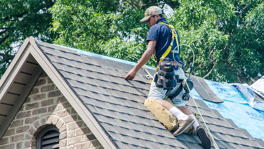 Professional leaking roof repairs